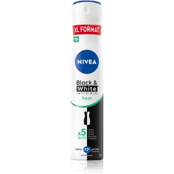 NIVEA Black & White Invisible Fresh spray anti-perspirant pentru femei - imagine 2